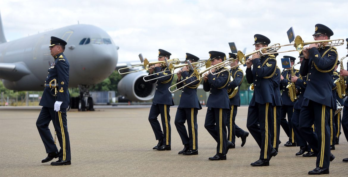 Centenary Celebrations : RAF band