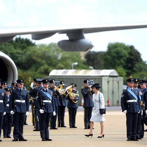 Centenary Celebrations : 101 Squadron meet with Princess Anne